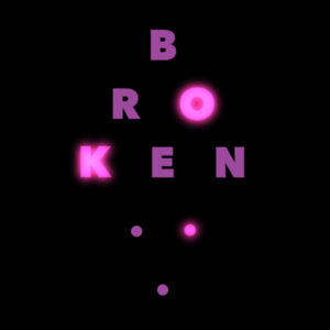 BROKEN, Women's pink flowchart Design